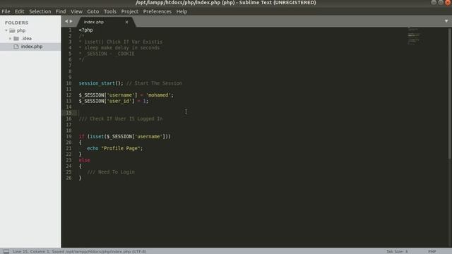 21 PHP Tutorial For Beginners | PHP Session смотреть онлайн