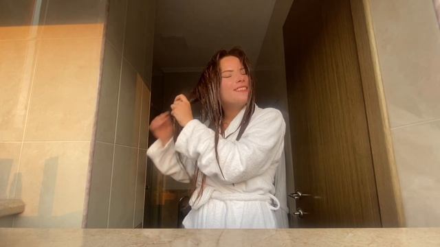 МОЙ УХОД ЗА ВОЛОСАМИ ДОМА, как восстановить волосы после кератина | волшебный вечер наедине с собой смотреть онлайн