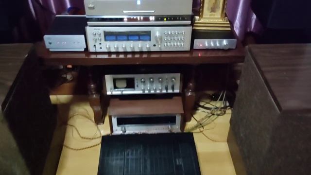 test Sony DVP S9000ES power amplifier Yamaha M 60 Speaker Bose 501 смотреть онлайн