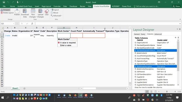 How to Create Standard Operations using VBCS Excel Plugin for REST service смотреть онлайн