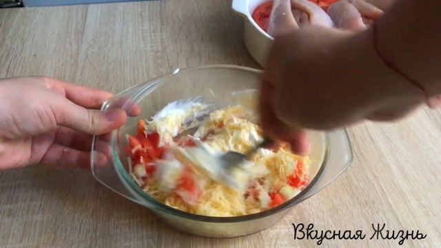 КУРИНЫЕ "КАРМАШКИ" С НАЧИНКОЙ. Все будут просить добавку! смотреть онлайн