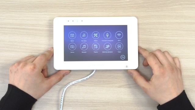 Обзор видеодомофона Tantos Rocky -демонстрация меню и работа в действии Обзор Tantos Rocky