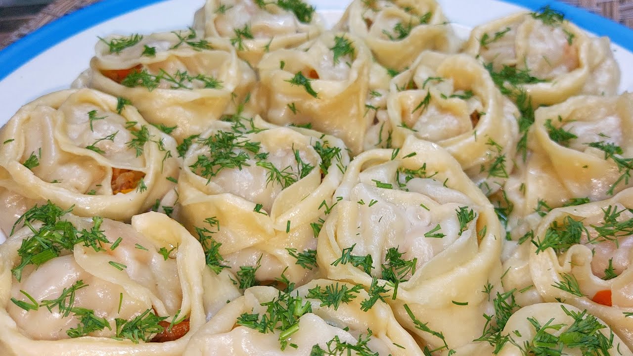 Готовлю это Вкусное блюдо из ТЫКВЫ на УЖИН. Вся семья в Восторге! Манты с ТЫКВОЙ и Мясом смотреть онлайн