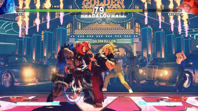 Street Fighter V - Ken Masters vs. Balrog: High Roller Casino смотреть онлайн