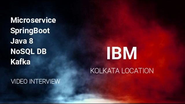 IBM | Java microservice spring boot real time interview смотреть онлайн