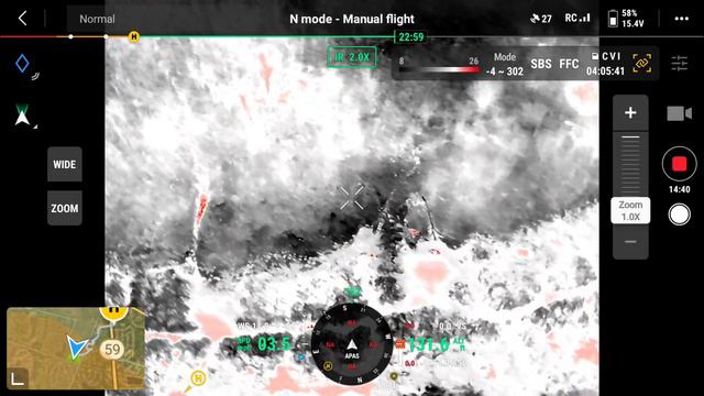 Tracking 4 Coyotes through a Bartlett wetland area - Mavic 3 Thermal - screen 20230207 185522 смотреть онлайн