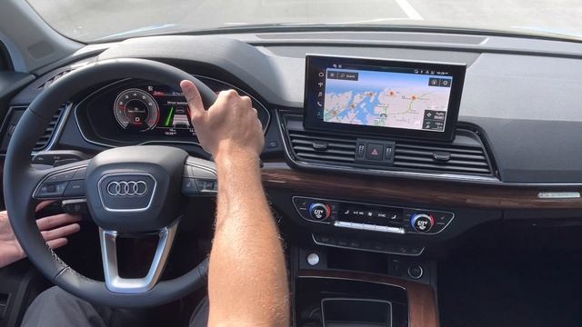 2022 Audi Q5 Adaptive Cruise Control Ride Along смотреть онлайн