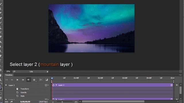 2.5D PARALLAX PHOTO EFFECT IN PHOTOSHOP CC TUTORIAL смотреть онлайн