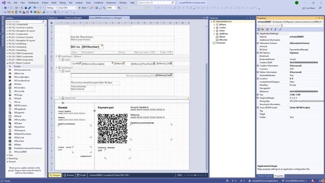 DevExpress Reports for WinForms, ASP.NET, MVC, &.NET Core - Swiss QR-Bill смотреть онлайн