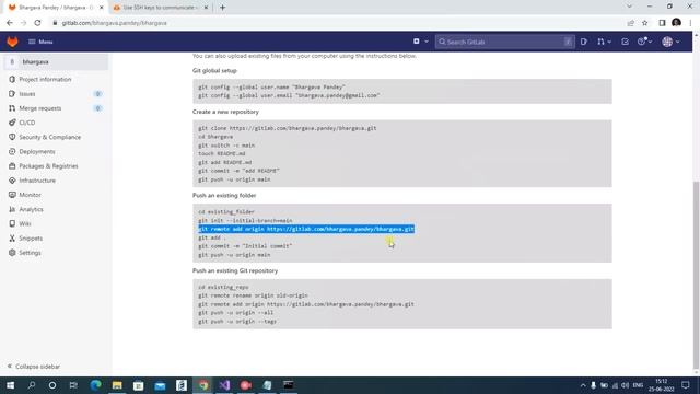 4 Minute to GitLab code check-in смотреть онлайн