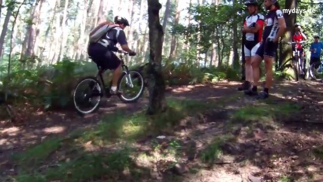 Mountainbike-Kurs in Oer-Erkenschwick, NRW, Naturpark Hohe Mark смотреть онлайн