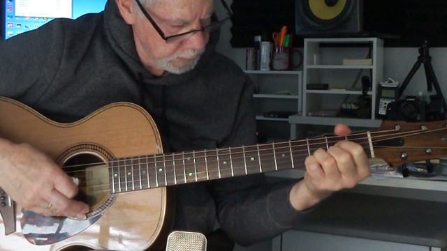 "Deep River Jam" Steve de Clifford Fingerstyle, acoustic blues guitar. Solo live. смотреть онлайн