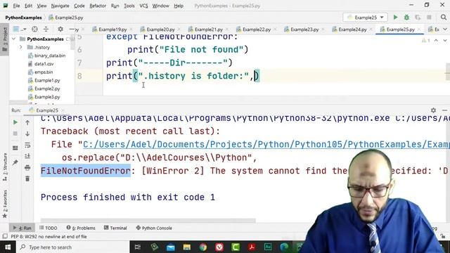 18 Python Handling Data Course File Handling Cut and Paste Replace Folders and Files, and Check is смотреть онлайн
