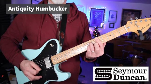 Pickup Shootout:Fender Wide Range CuNiFe pickups vs.Seymour Duncan Antiquity Humbuckers Fractal FM3 смотреть онлайн