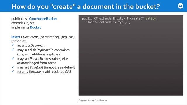 CB130J Lesson 5 - Serializing and inserting a JSON document смотреть онлайн