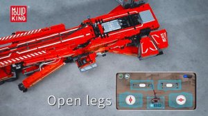 Mould King 17007 17008 Ultimate version RC Liebherr LTM 11200