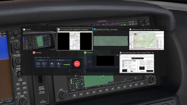 Cirrus Vision Jet Garmin 1000 как летать в X-Plane