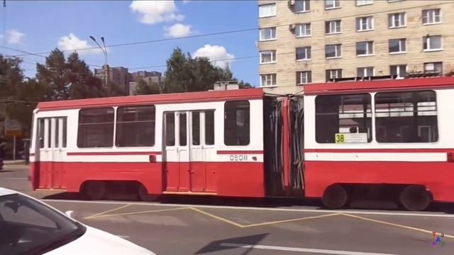 Проект «Трамваи Санкт-Петербурга» 5 серия. Трамвай 71-147 (ЛВС-97) и его модификации смотреть онлайн