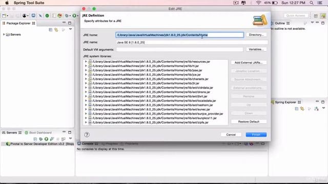 Java Web Services - Section 1: Software Setup and Notes - 3. Configure JDK in Spring Tool Suite смотреть онлайн