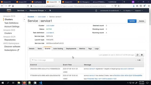 Part 2: AWS ECS DevOps CI/CD Pipeline, Code Commit, Code Build, Code Deploy, Code Pipeline, Docker смотреть онлайн