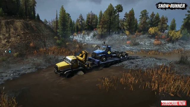 SnowRunner: Downhill Remastered Map Contracts - Rescue The Voron Grad @TIKUS19 смотреть онлайн