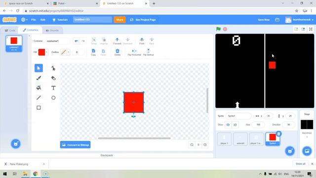 Scratch 3 - Space Race Clone (2 Player) смотреть онлайн