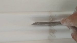 Как правильно замазать швы багетов )))