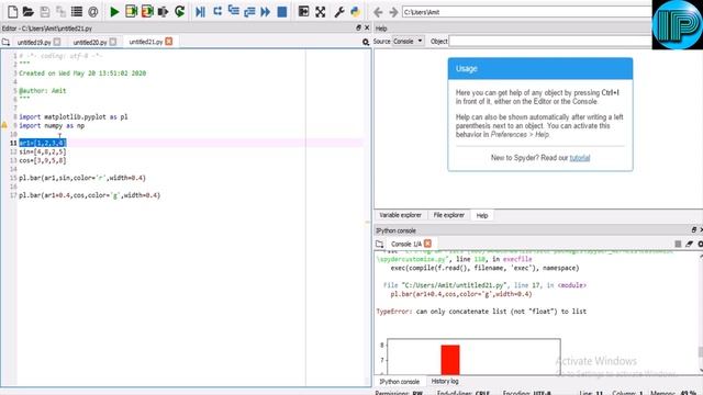 Creating Multiple Bar Chart | bar() | Matplotlib.pyplot | Part 4 | Class 12 | IP | Python смотреть онлайн