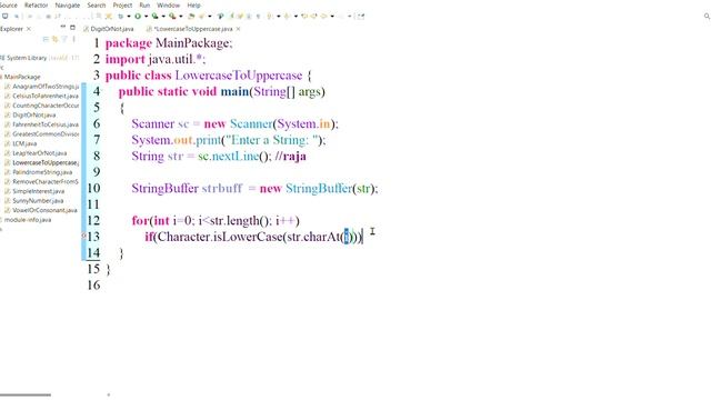 LOWERCASE AND UPPERCASE CONVERSION USING JAVA IN TAMIL смотреть онлайн