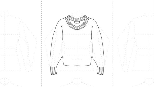 Technical fashion sketch creation with Procreate смотреть онлайн