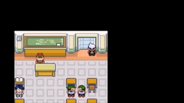 Pokémon Trainer's School "black curtains" (Pokémon Emerald) смотреть онлайн