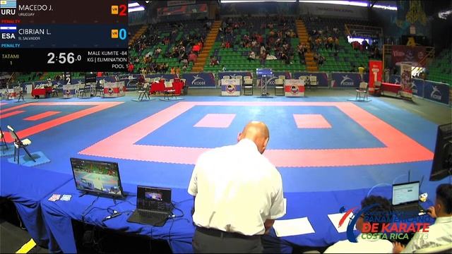 TATAMI 1 | DIA 2 | CAMPEONATO PANAMERICANO DE KARATE DE COSTARICA 2023 смотреть онлайн