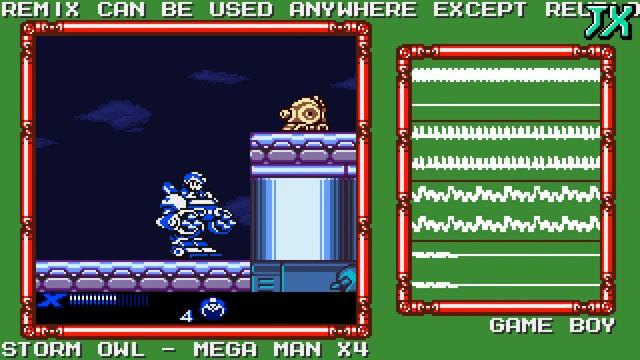 [8-Bit;Game Boy]Storm Owl - Mega Man X4【MMXtreme Style】 смотреть онлайн