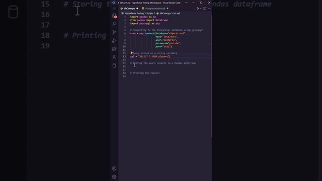 Using Python to query a SQL database in less than 60 seconds! #python #datascience #pandas #sql смотреть онлайн