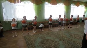 Занятие в кружке «Школа мяча»(обучение игре в баскетбол) подготовительная к школе группа,