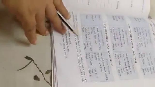 Class 6 English language Ch13 The Tenses part 4 Page 124 M. M. Model School online classes Class VI смотреть онлайн