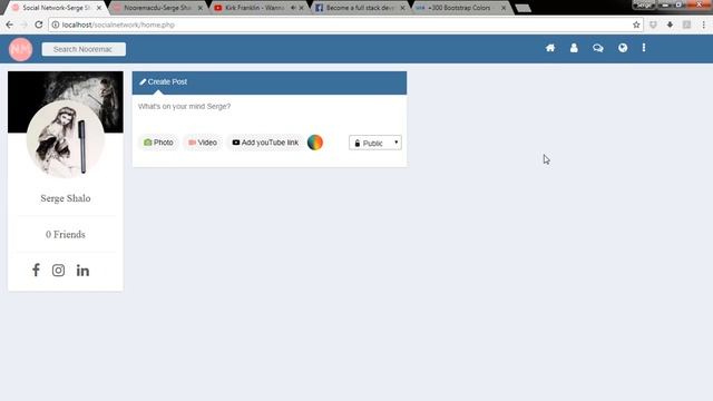 How to build a social network with php and ajax смотреть онлайн