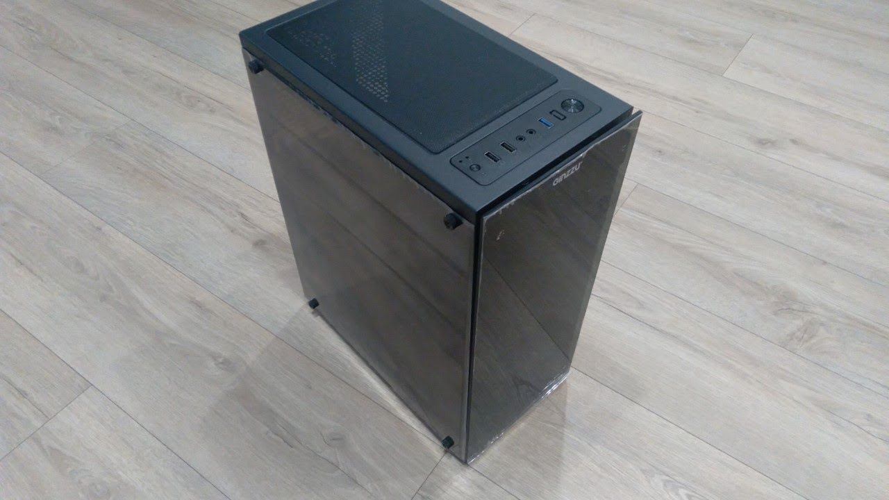 Обзор на корпус для компьютера GiNZZU SL190 смотреть онлайн