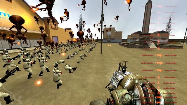 Combine Elite Soldiers vs Alien Controllers | @ Walmart смотреть онлайн