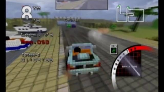 Let's Demo Play 3D Pixel Racing смотреть онлайн
