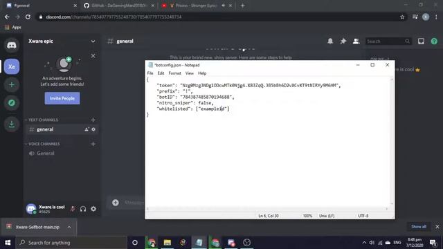Xware Selfbot 2020 - New Update as of December 7th смотреть онлайн