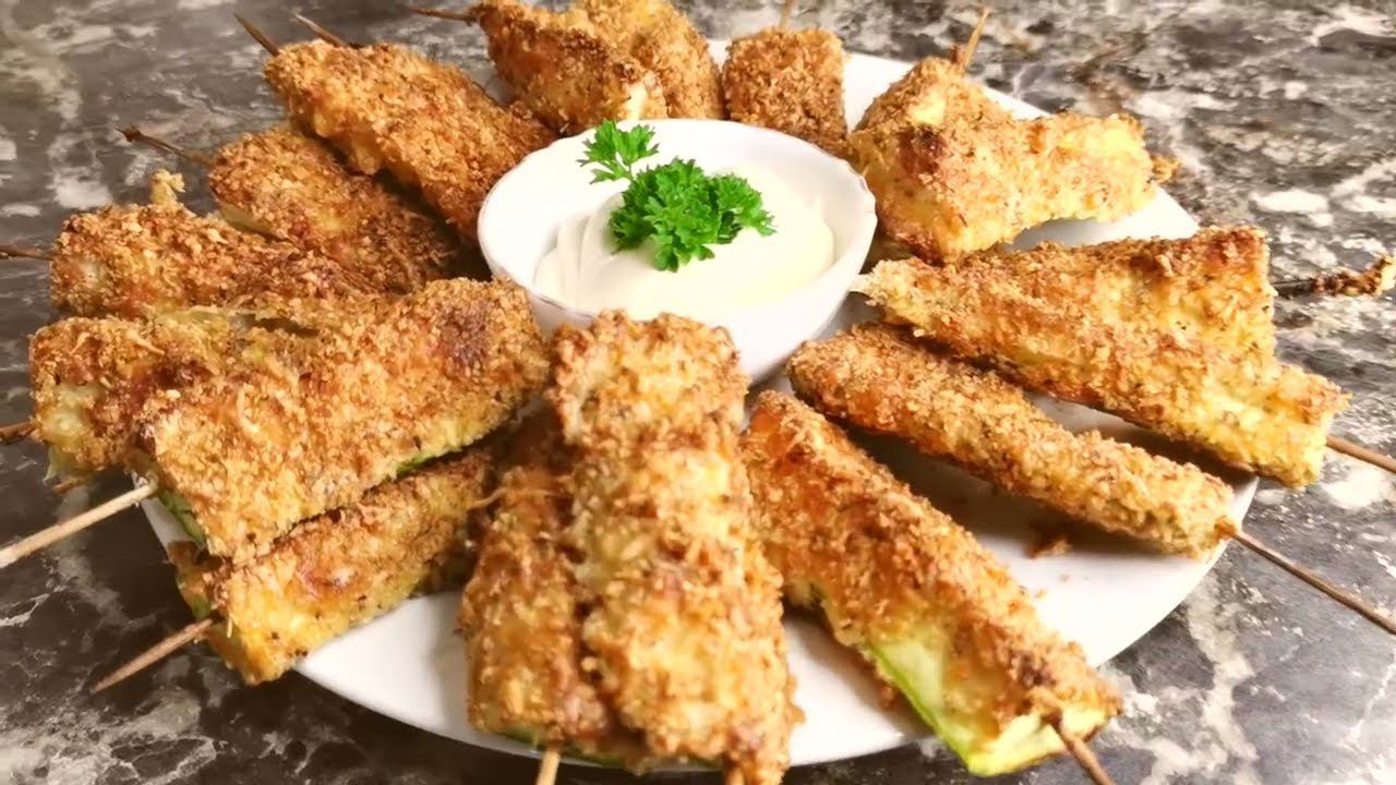 Очень вкусный рецепт запеченных кабачков! Вы больше не будете жарить кабачки после такого рецепта