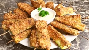 Очень вкусный рецепт запеченных кабачков! Вы больше не будете жарить кабачки после такого рецепта