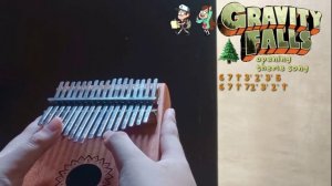 Gravity Falls Opening Theme (Kalimba Cover With Tabs)