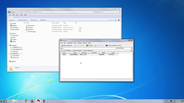 GPG Tutorial Win7 смотреть онлайн