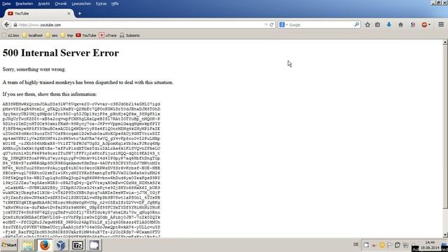 A team of highly trained monkeys dealing with 500 internal error смотреть онлайн