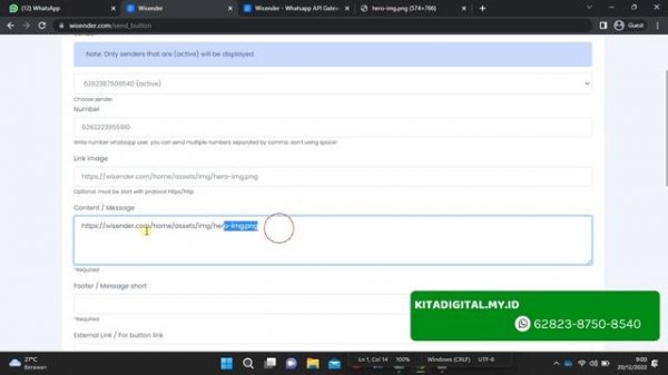 Free WhatsApp API to Send Message to Number | WhatsApp API Business | Low WhatsApp API Pricing