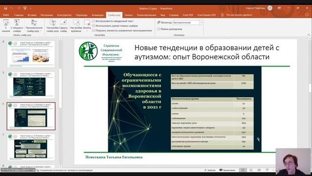 Секция 5. Ресурсный класс как эффективная форма организации инклюзивного пространства.