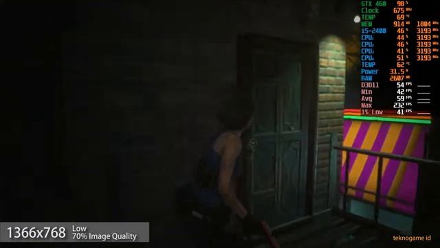 Resident Evil 3 Remake | GeForce GTX 460 смотреть онлайн