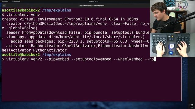 virtualenv isn't reproducible! (by default) (intermediate) anthony explains #501 смотреть онлайн